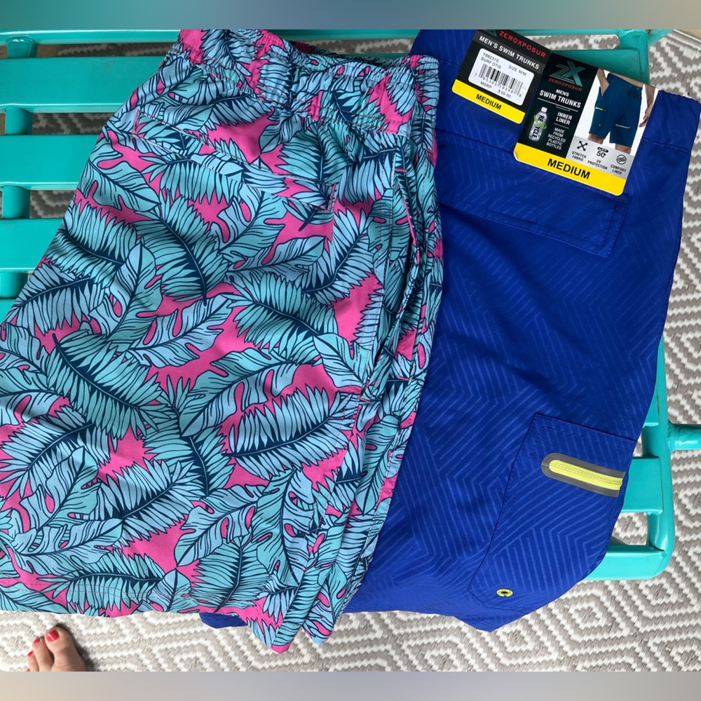 Med - TWO Men’s swimsuits